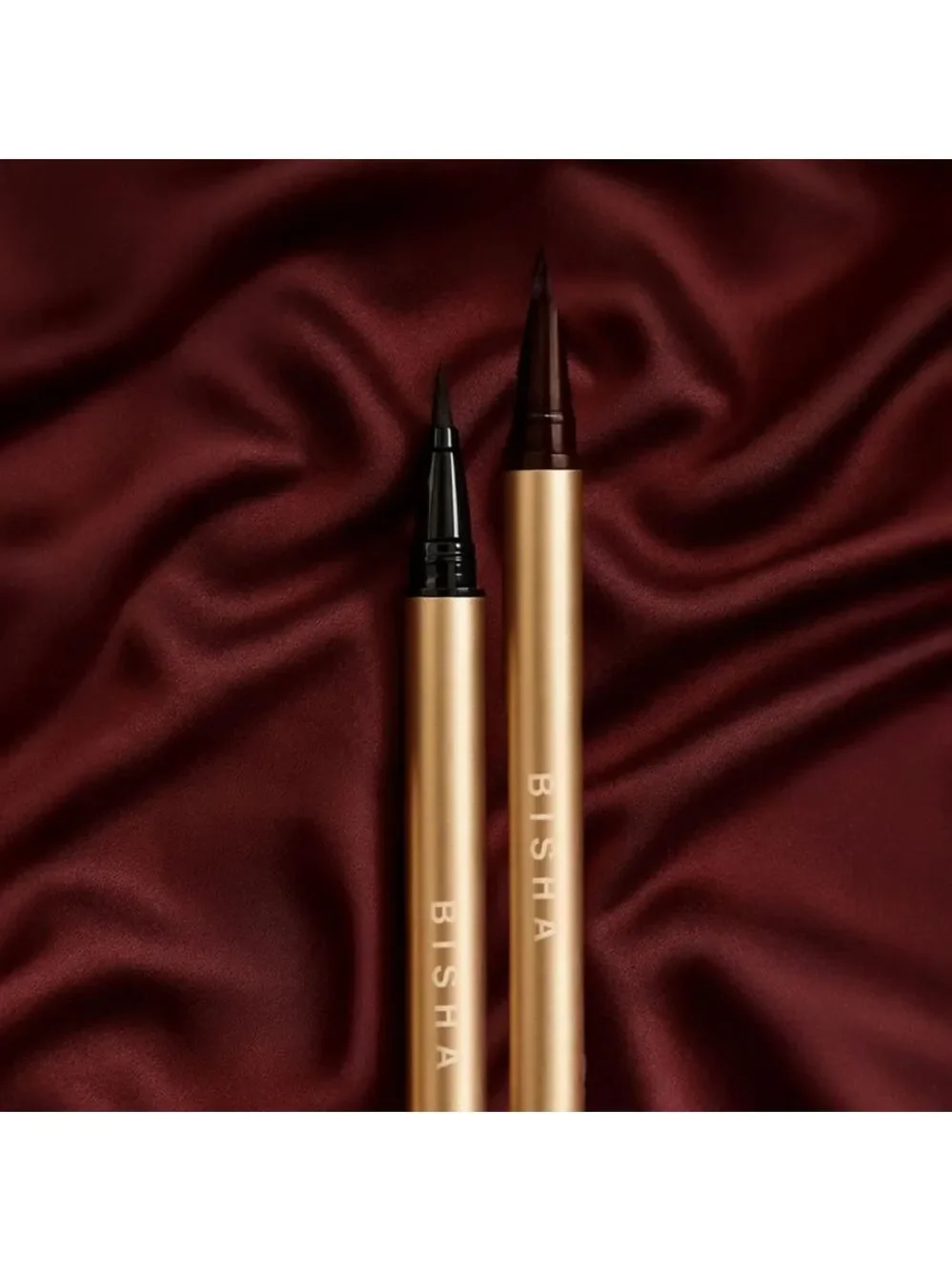 Natasha Denona Golden Glimmer Gloss & BISHA Essential Eyeliner BLACK NEW